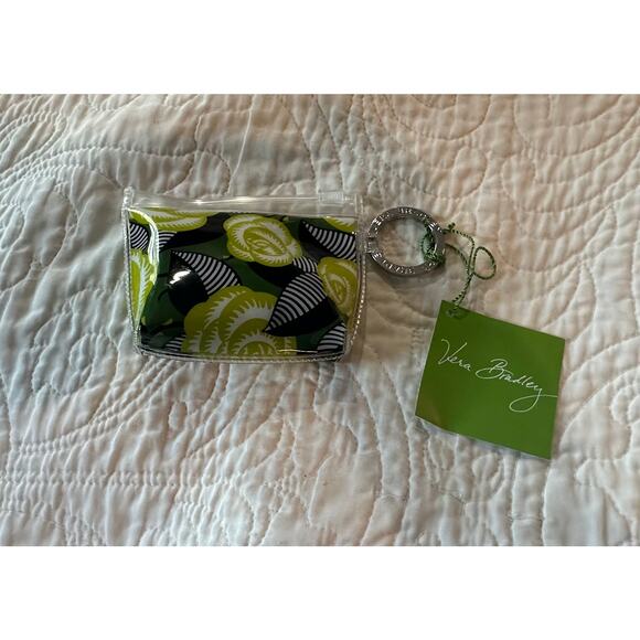 NWT Vera Bradley Zippity Keychain in La Neon Rose - Picture 3 of 4